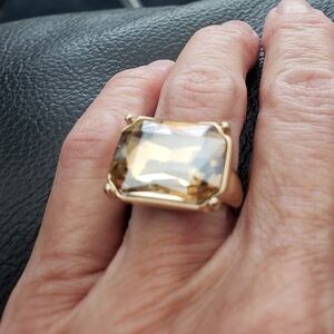 Yellow Gemstone Ring